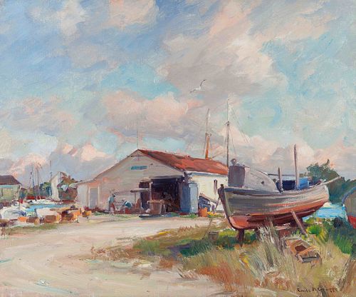 Emile Albert Gruppe
(American, 1896-1978)
Pompano Shed