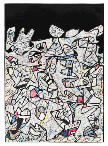 Jean Dubuffet
(French, 1901-1985)
Paysage, 1974