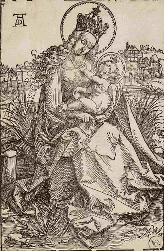 After Albrecht Durer (sometimes attributed to Hans Baldung)
(German, 1471-1528)
Virgin and Child