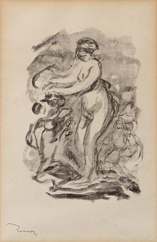 Pierre-Auguste Renoir
(French, 1841-1919)
Femme au cep de vigne, Variation 1, ca 1904