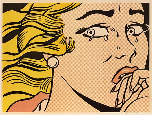 Roy Lichtenstein
(American, 1923-1997)
Crying Girl , 1963