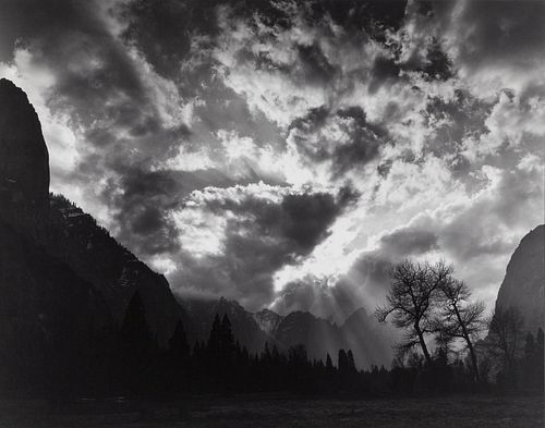 Alan Ross
(American, b.1948)
Light Storm, Yosemite National Park, 1975