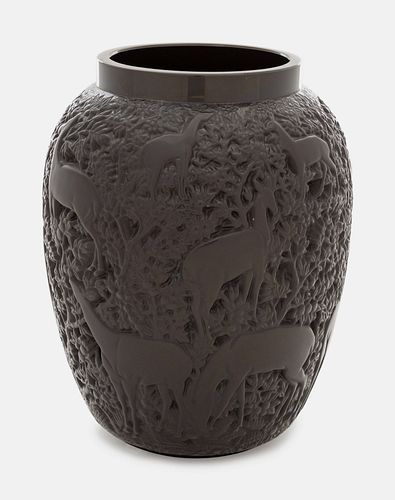 Lalique, France, 20th Century, Biches Vase