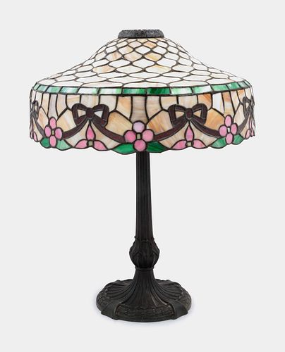 Chicago Mosaic Lamp Company, American, Early 20th Century, Table Lamp