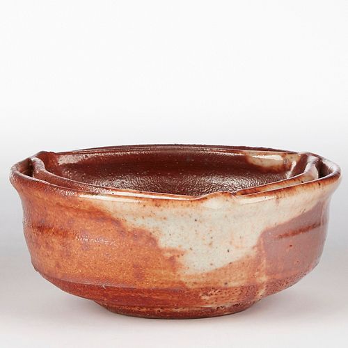 Warren MacKenzie Split Rim Studio Pottery Bowl