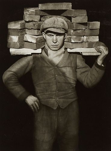 Auguste Sander "Bricklayer" Photograph