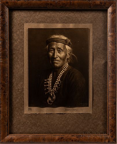Karl Moon Photograph of a Native American, Pesothlanny