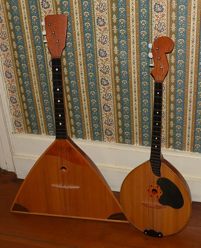 Two Russian musical instruments 