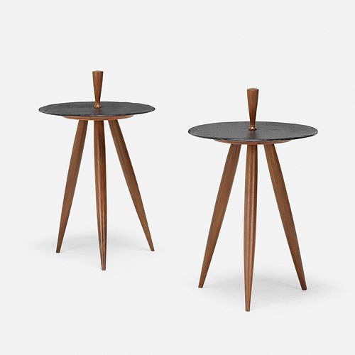 Phillip Lloyd Powell, occasional tables, pair