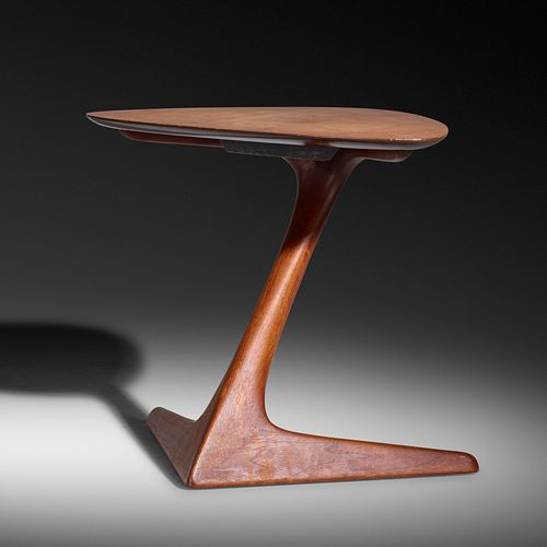 Vladimir Kagan, Cantilevered occasional table, model 578