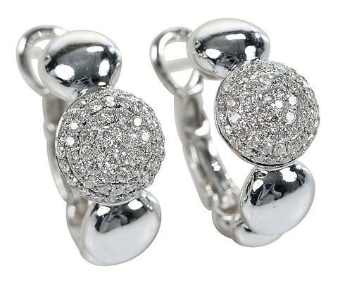14kt. Diamond Earrings