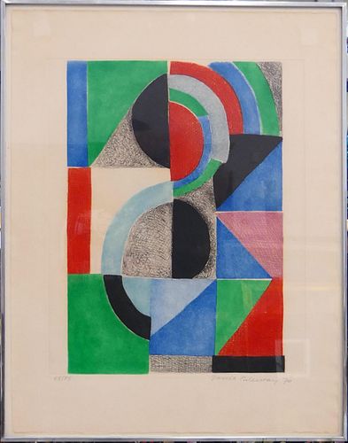SONIA DELAUNAY SIGNED & NUMBERED LITHOGRAPH