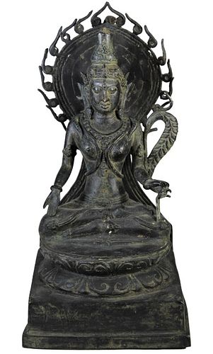 19th C. Indonesian Bodhisattva Figure