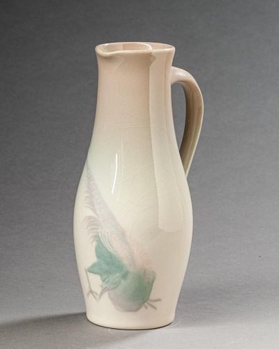 Rookwood Pottery Iris Glaze Ewer by Dee Wareham, 1898.