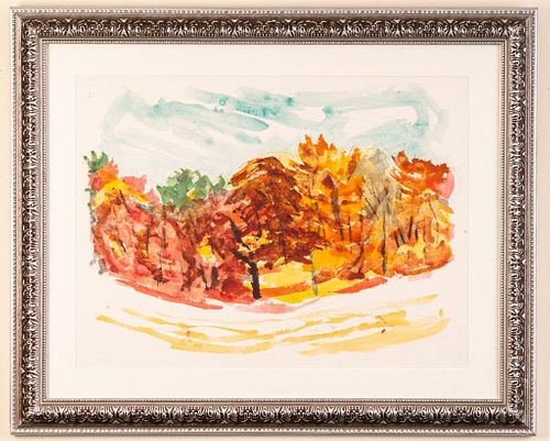 Chris Ritter (1906-1976). Autumn Colors.
