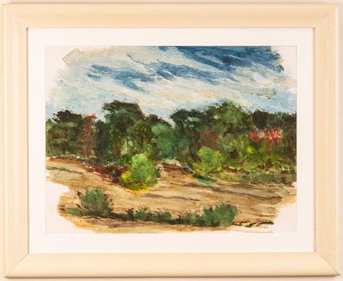 Chris Ritter (1906-1976). Summer Landscape.