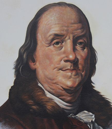 Gene Boyer (20th C.) "Ben Franklin"