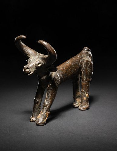 A Near Eastern Bronze Bull