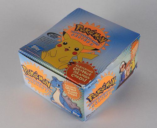 Topps Pokemon Series 3 Trading Card Booster Box