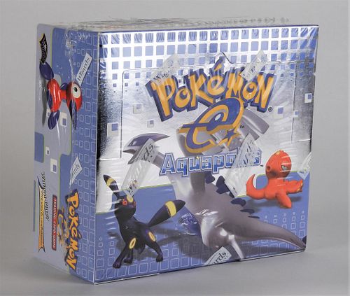 RARE 2003 Pokemon Aquapolis Sealed Booster Box