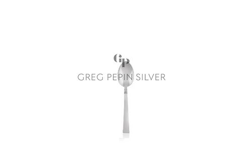Georg Jensen Acadia Teaspoon Large/Child Spoon 031