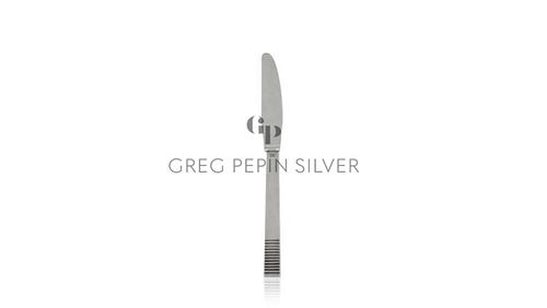 Georg Jensen Parallel Luncheon/Salad Knife, Long Handle 024