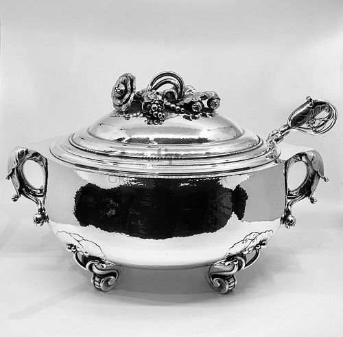 Large and Important Georg Jensen Tureen #299