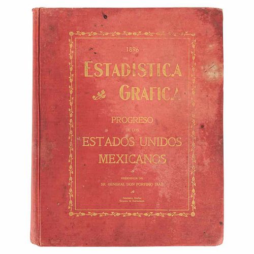 Estadística Gráfica: Progreso de los Estados Unidos Mexicanos: Presidencia del Sr. General Don Porfirio Diaz. Méx, 1896.