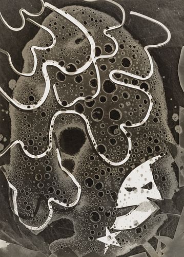 CHRISTIAN SCHAD (1894–1982) ‘Hommage à Dada’ Schadographie No. 44a, 1962