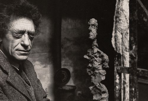 RENÉ BURRI (1933–2014) Alberto Giacometti in his studio, Rue Hippolyte Maindron, Paris 1960