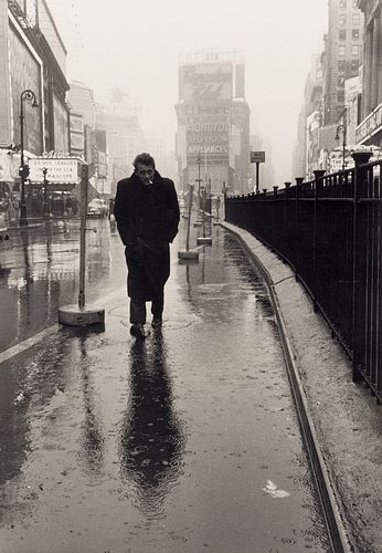 DENNIS STOCK (1928–2010) James Dean on Times Square, New York 1955