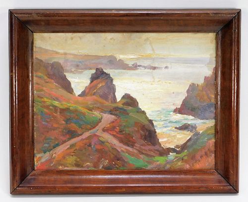 Garstin Cox Impressionist Landscape Painting