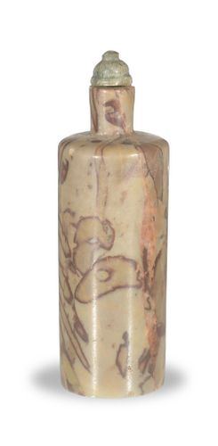 Chinese Carved Stone Snuff Bottle, 18-19th Century