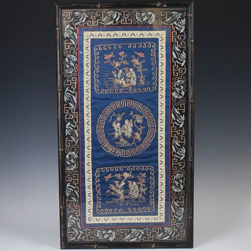 Antique Chinese Silk Embroidery