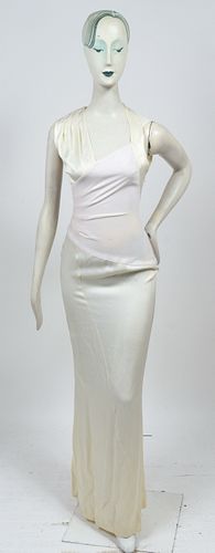 Bill Blass Asymmetric Evening Gown