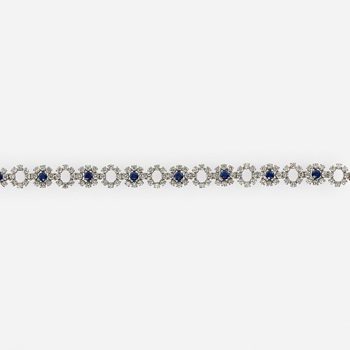 Tiffany & Co., Sapphire and diamond bracelet