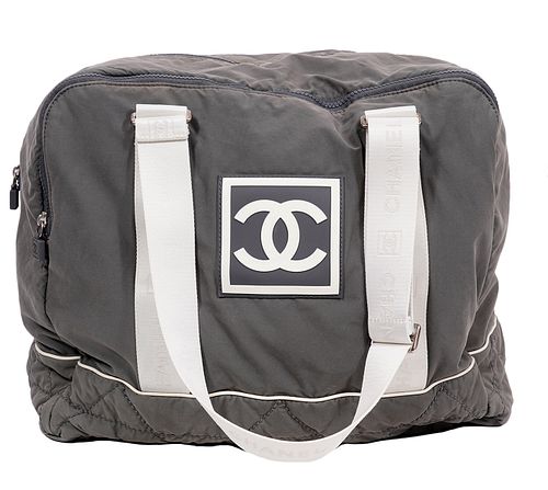 Chanel CC XL Sport Bag Weekender