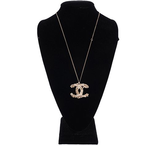Chanel Large CC Seed Pearl Necklace 2011