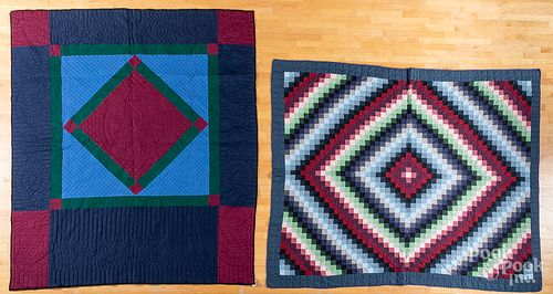 Two Amish quilts