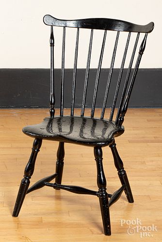 Fanback Windsor chair, ca. 1800.