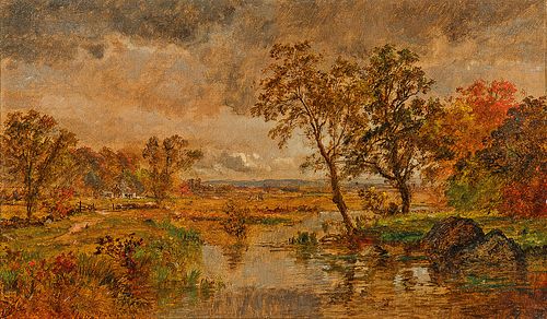Jasper Francis Cropsey (American, 1823-1900)      Landscape