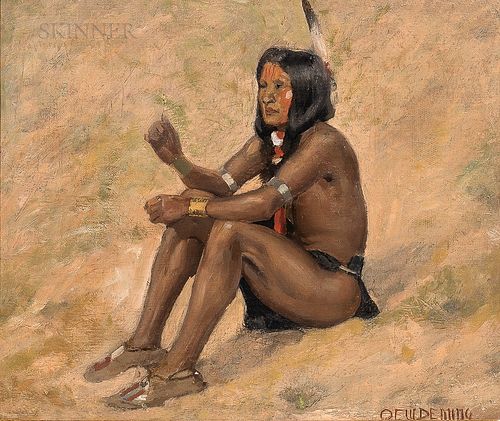Edwin Willard Deming (American, 1860-1942)      Crow Indian Boy