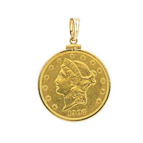 U.S. $20.00  GOLD COIN