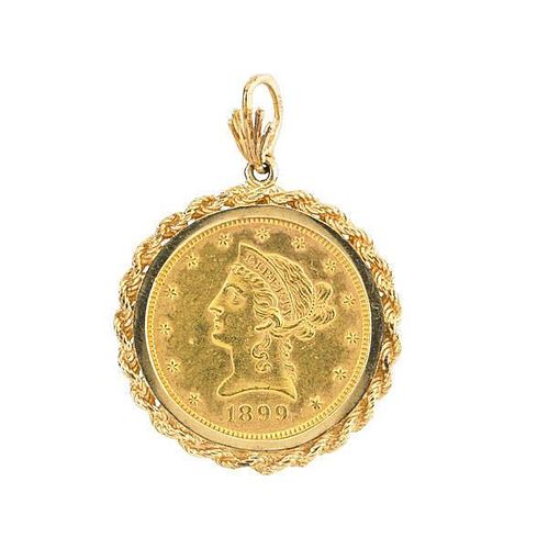 U.S. 1899 $10.00 GOLD COIN