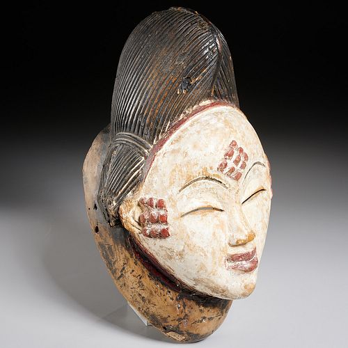 Punu or Lumbo, Okuyi dance mask, ex J.J. Klejman