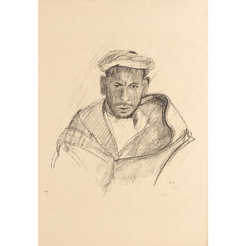 Edvard Munch (attrib.), lithograph, 1928
