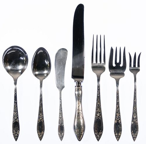 Kirk Steiff 'Lady Claire' Sterling Silver Flatware Assortment