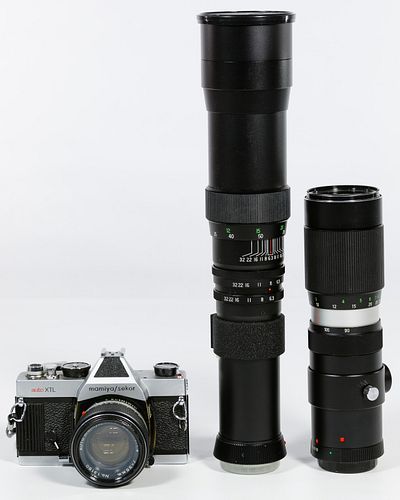 Mamiya / Sekor Auto XTL Camera and Lens Assortment