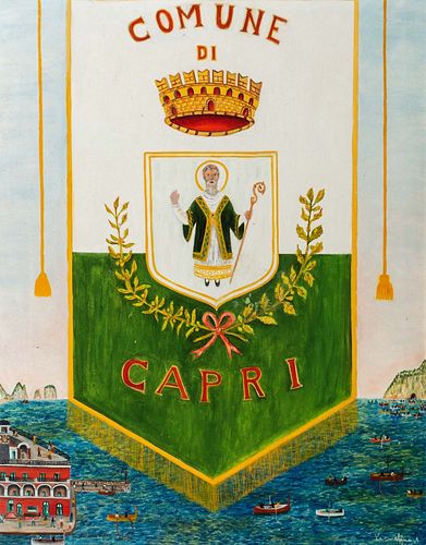 Carmelina di Capri (Capri 1920-2004)  - Capri town hall