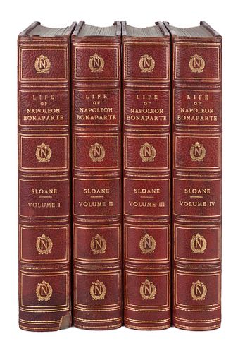 [NAPOLEON] -- SLOANE, William Milligan. Life of Napoleon Bonaparte. New York: The Century Co., 1896. 